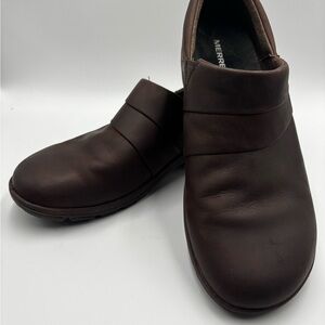 Merrell Dassie Stitch Slip On Loafer Women's US 10.5 W Brown Leather Espresso